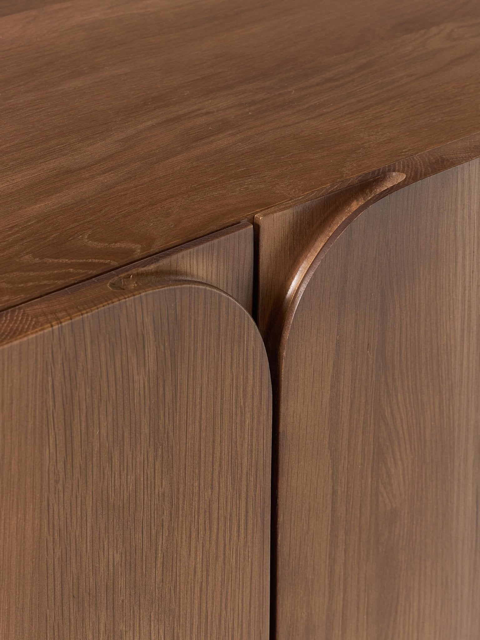 Cadi Masif Meşe Ahşap Dressoir 160 Cm