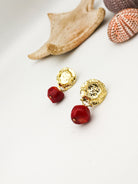 Antik Mercan Küpe