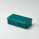 Toyo Steel T-190 Tool Storage Box Antique Green Metal Saklama Kutusu