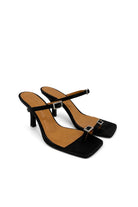 Celine Saten 8 Cm Topuklu Terlik