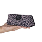 Bloominbag-Leopard Cita Noir Glasses Case-2-Milagron.com