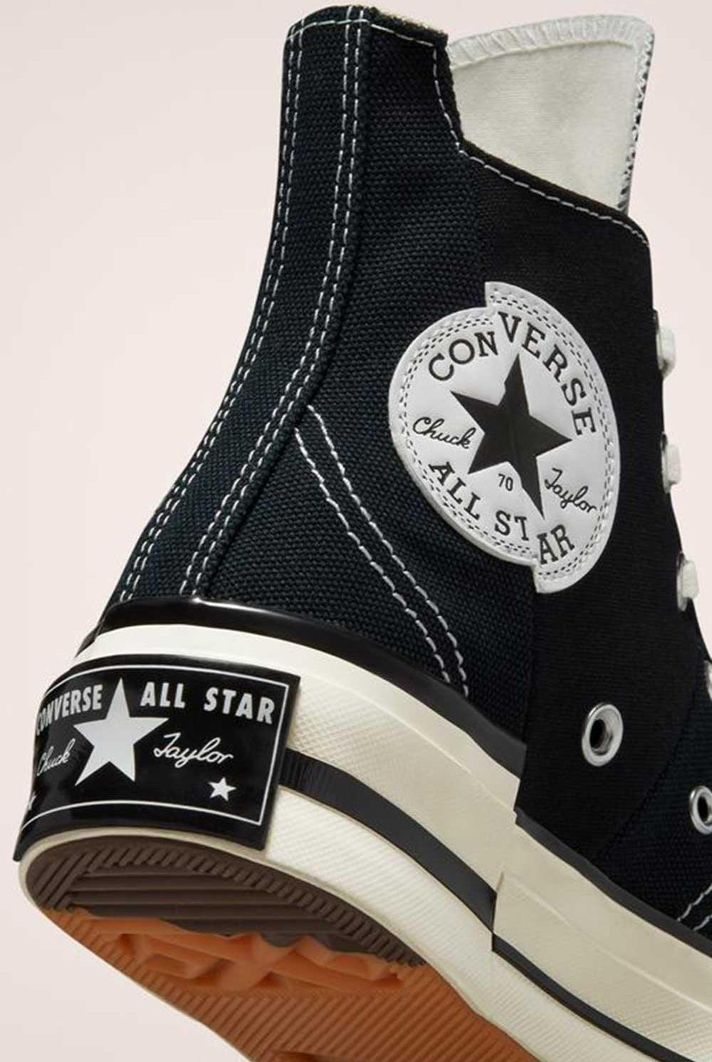 Converse | Chuck 70 Plus Hi Canvas Black/Egret 2 | Milagron