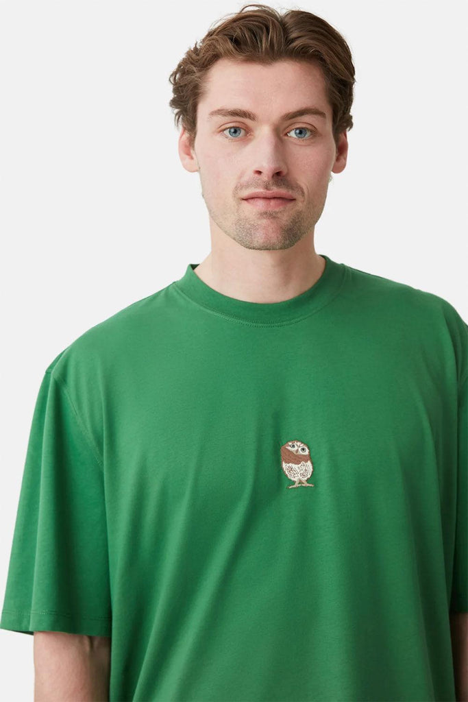 WWF Market | Cin Baykuşu Oversize T-shirt - Yeşil 5 | Milagron
