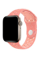 Apple Watch Uyumlu Silikon Delikli Spor Kordon Cinder