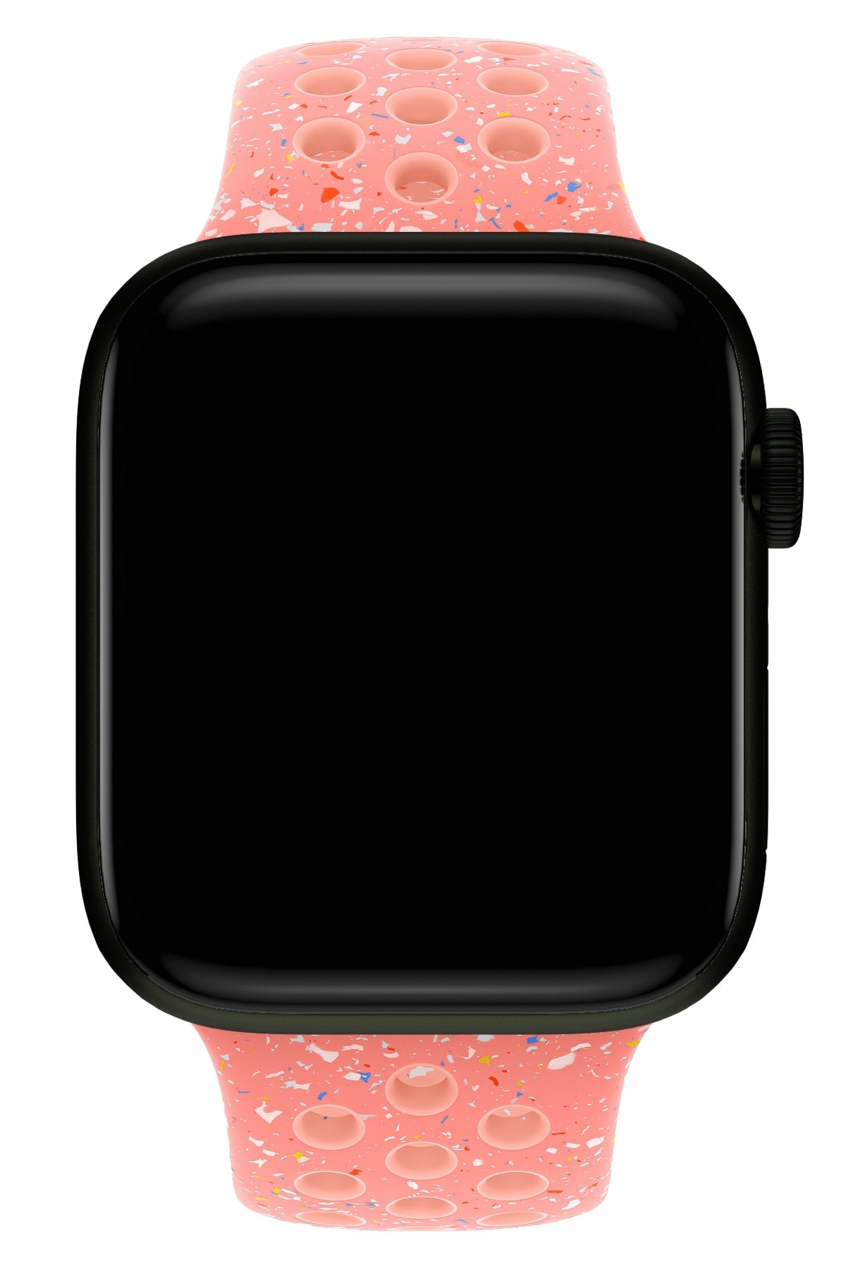 Apple Watch Uyumlu Silikon Delikli Spor Kordon Cinder