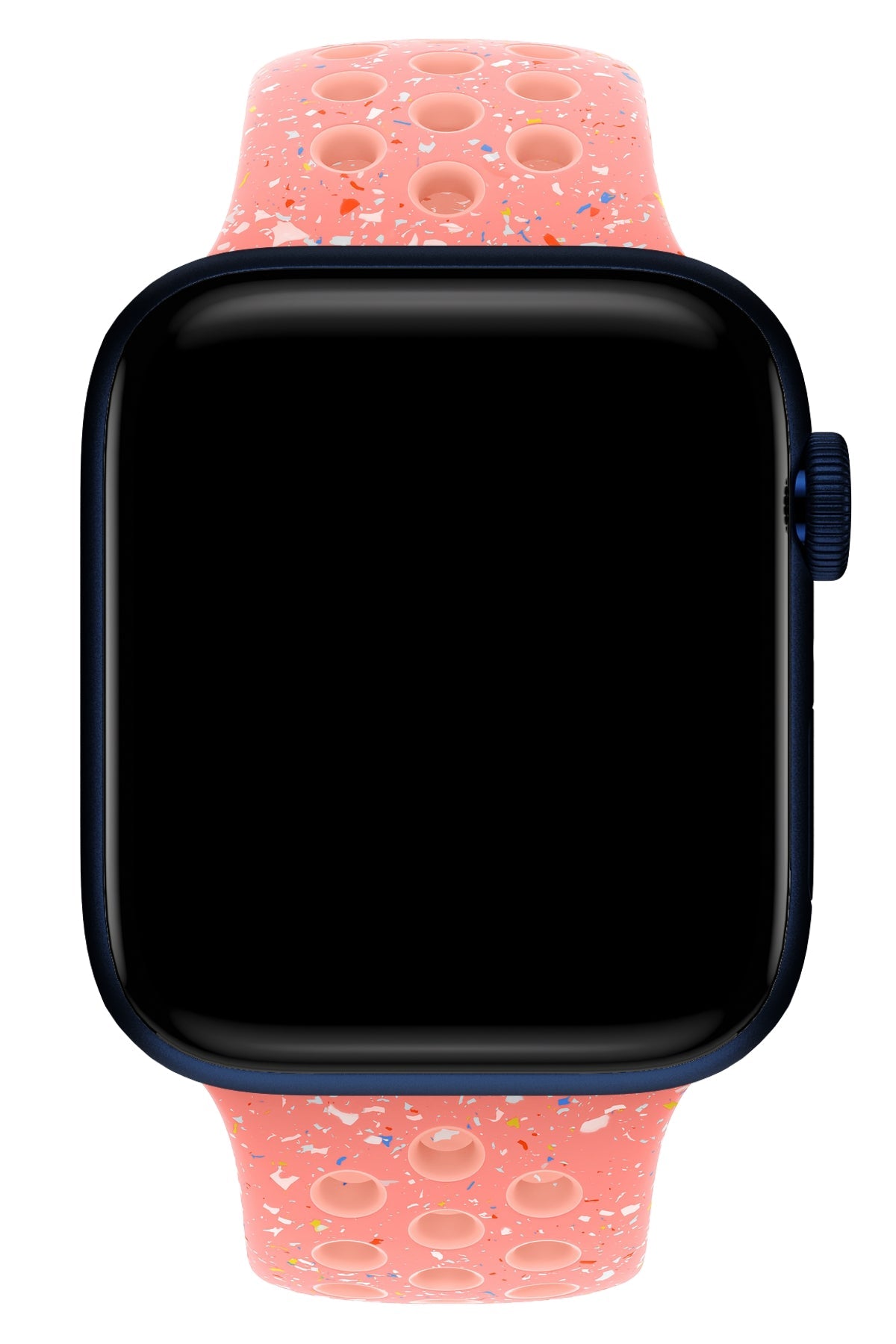 Apple Watch Uyumlu Silikon Delikli Spor Kordon Cinder
