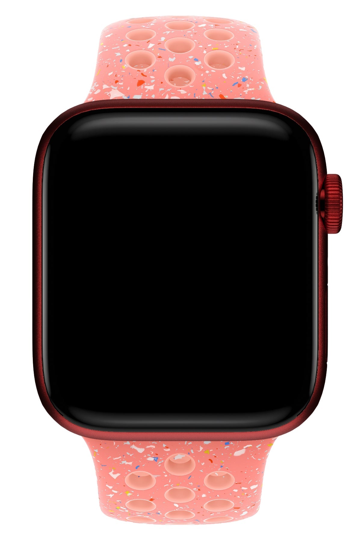 Apple Watch Uyumlu Silikon Delikli Spor Kordon Cinder