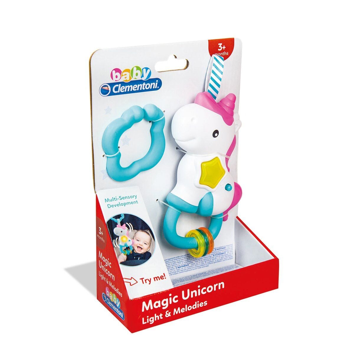 17333 Baby Clementoni - İNteraktif Unicorn Oyuncak +6 Ay