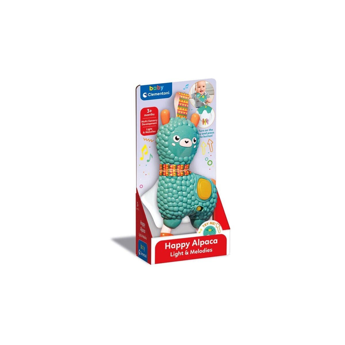 17505 Baby Clementoni - İNteraktif Lama Oyuncak