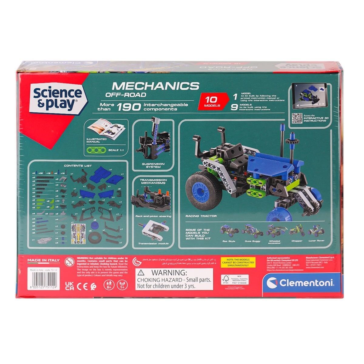 75112Tr Mekanik Laboratuvarı - Arazi Aracı +8 Yaş