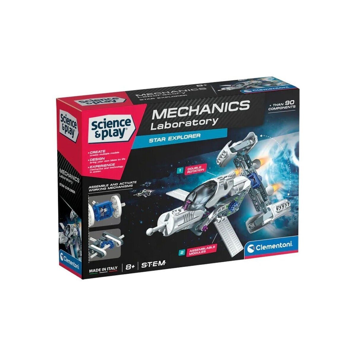 75135Tr Mekanik Laboratuvarı - Uzay Aracı - Space Explorer +8 Yaş