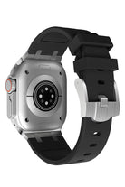 Apple Watch Ultra Uyumlu Royal Loop Rubber Kordon Coal