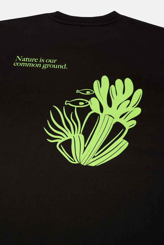 WWF MARKET | Common Ground Oversize T-Shirt - Siyah 3 | Milagron