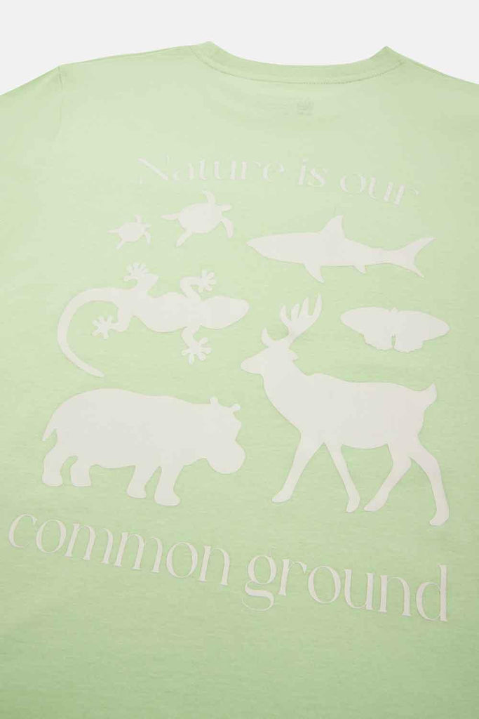 WWF MARKET | Common Ground T-Shirt - Fıstık Yeşili  3| Milagron