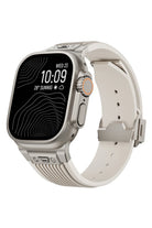 Apple Watch Uyumlu Streamlined Silikon Kordon Cream