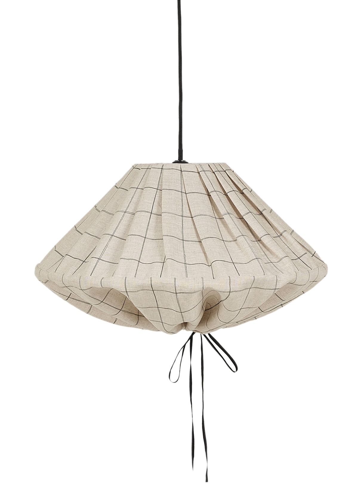 Nobodioz Yumi Aydınlatma Şapkası, 50Cm Çap, Charcoal Grid