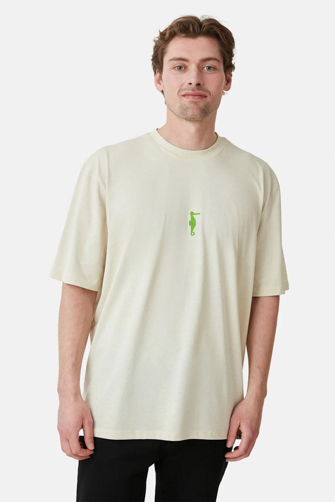 WWF MARKET | Denizatı Oversize T-shirt - Parşömen Bej 3 | Milagron