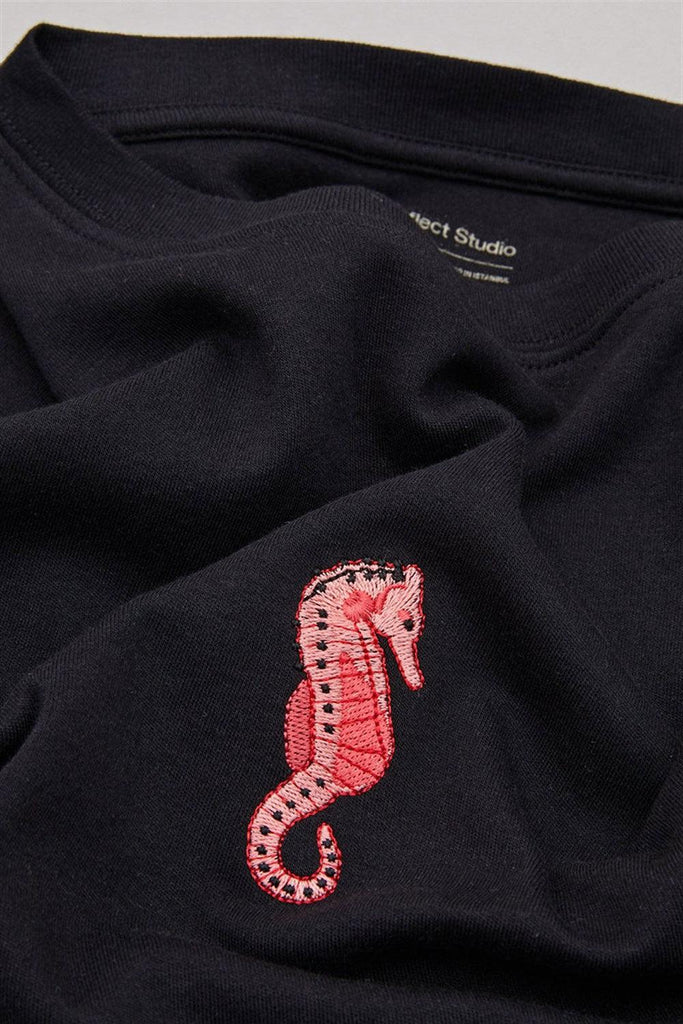 WWF Market | Denizatı T-Shirt - Siyah | Milagron