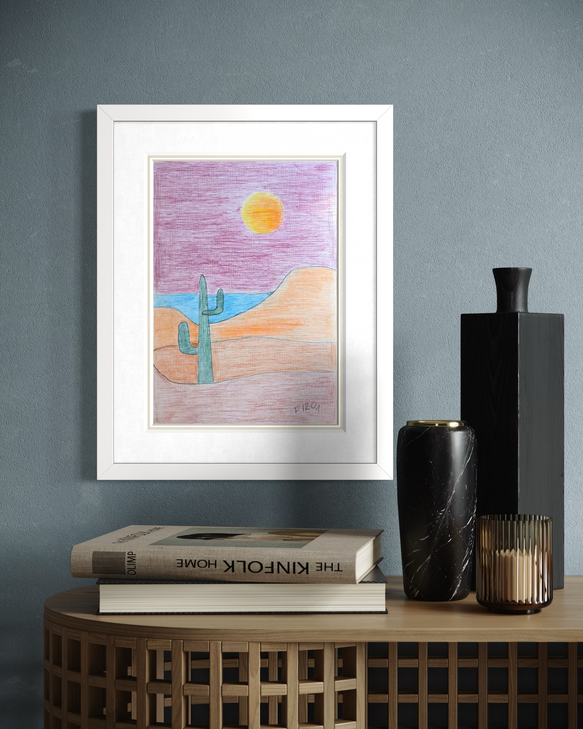 Desert Still Resim | 25X35 Cm