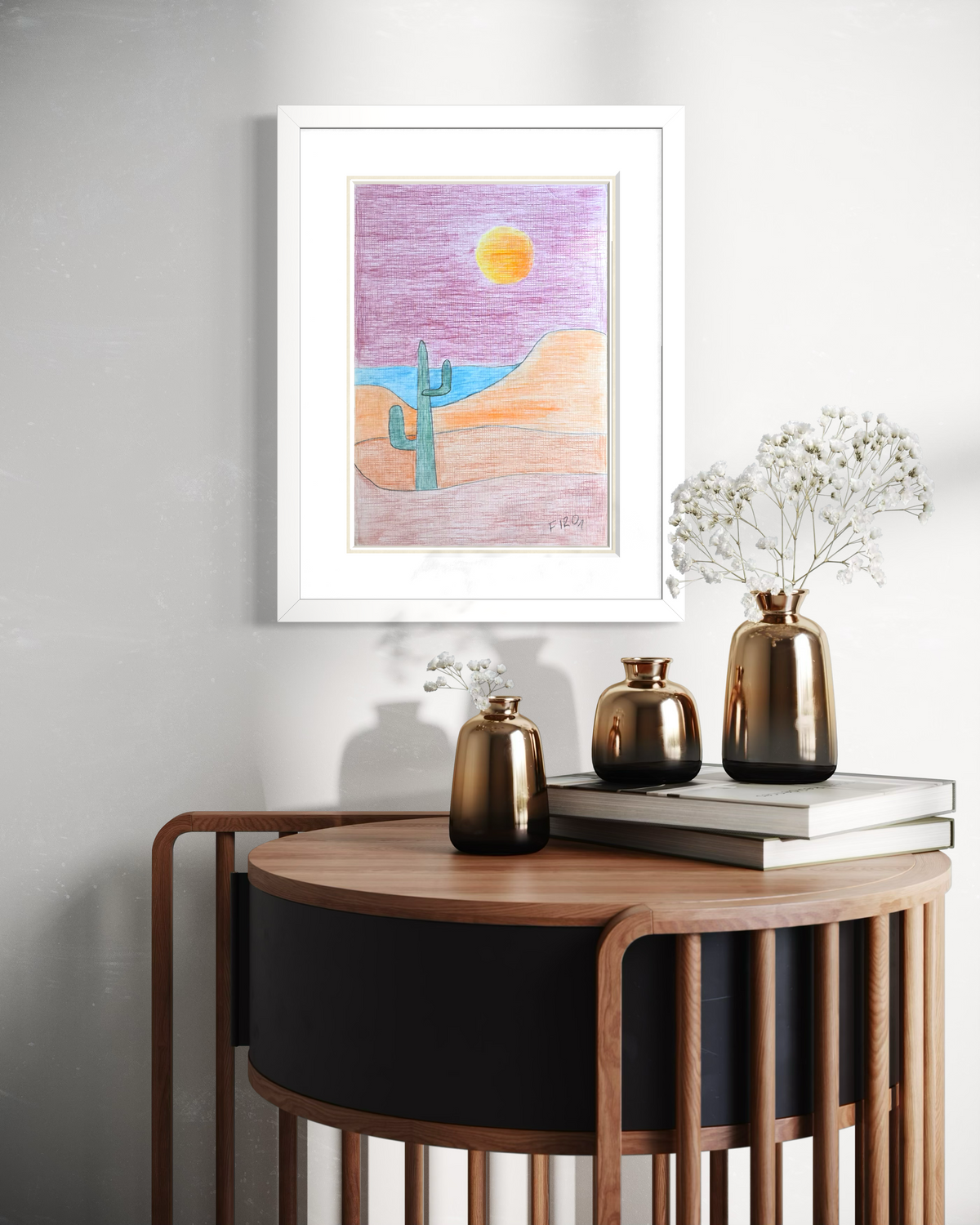 Desert Still Resim | 25X35 Cm
