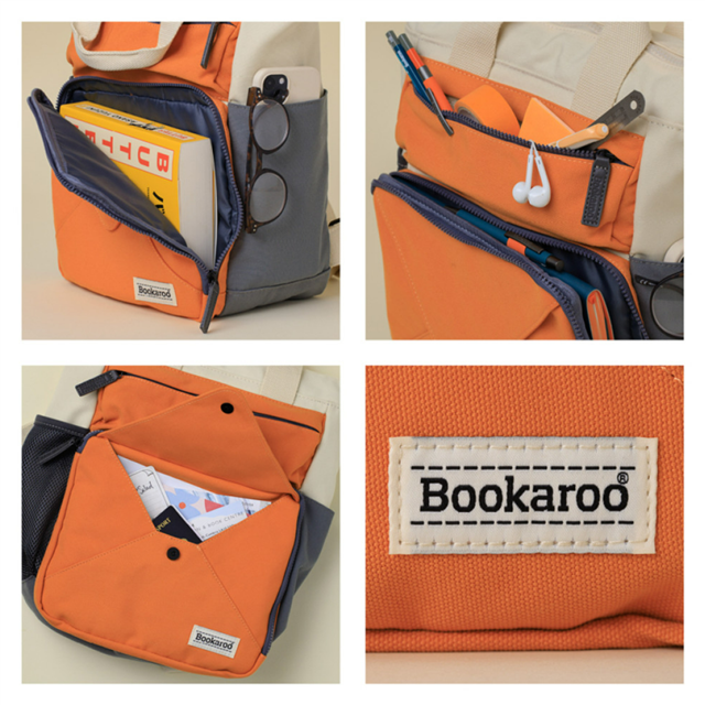 If Bookaroo Kitap Sırt Çantası Bordo 38146