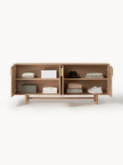 Diana Meşe Dressoir 180 Cm Modern Lüks Depolama Ünitesi