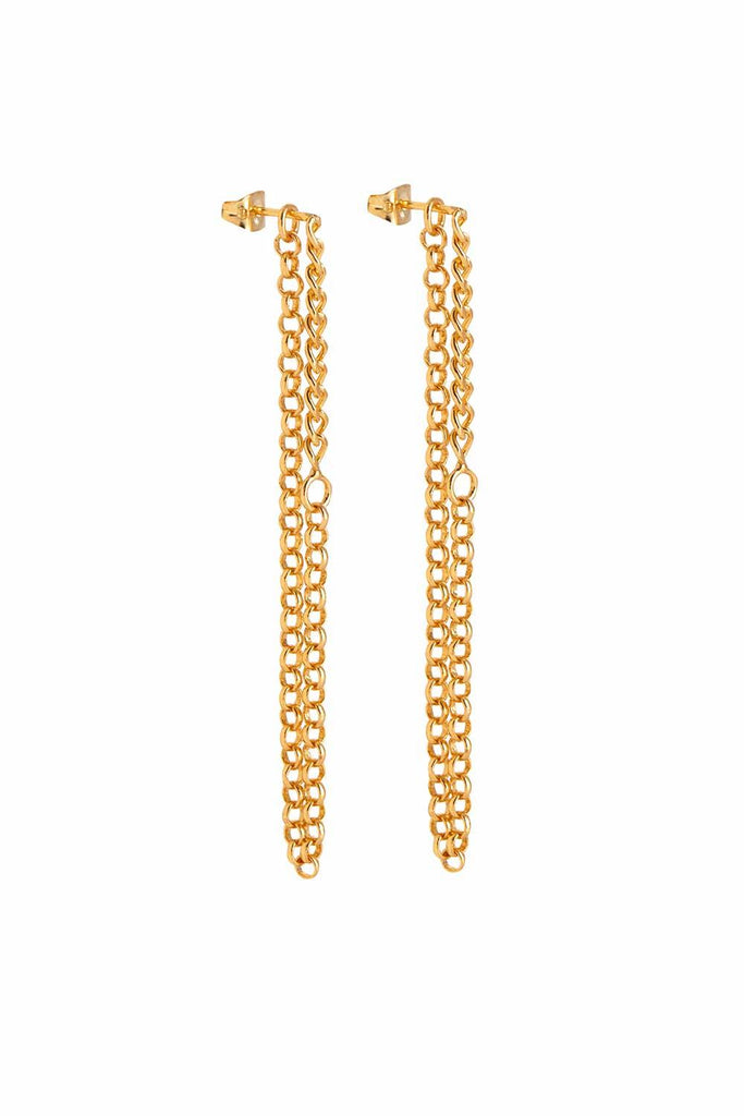 Dieci Dita | Different Chain Earring 1 | Milagron
