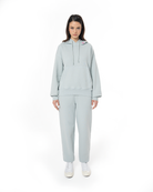 Kadin Relaxed Fit Fm Icon Nakişli Jogger - Mavi