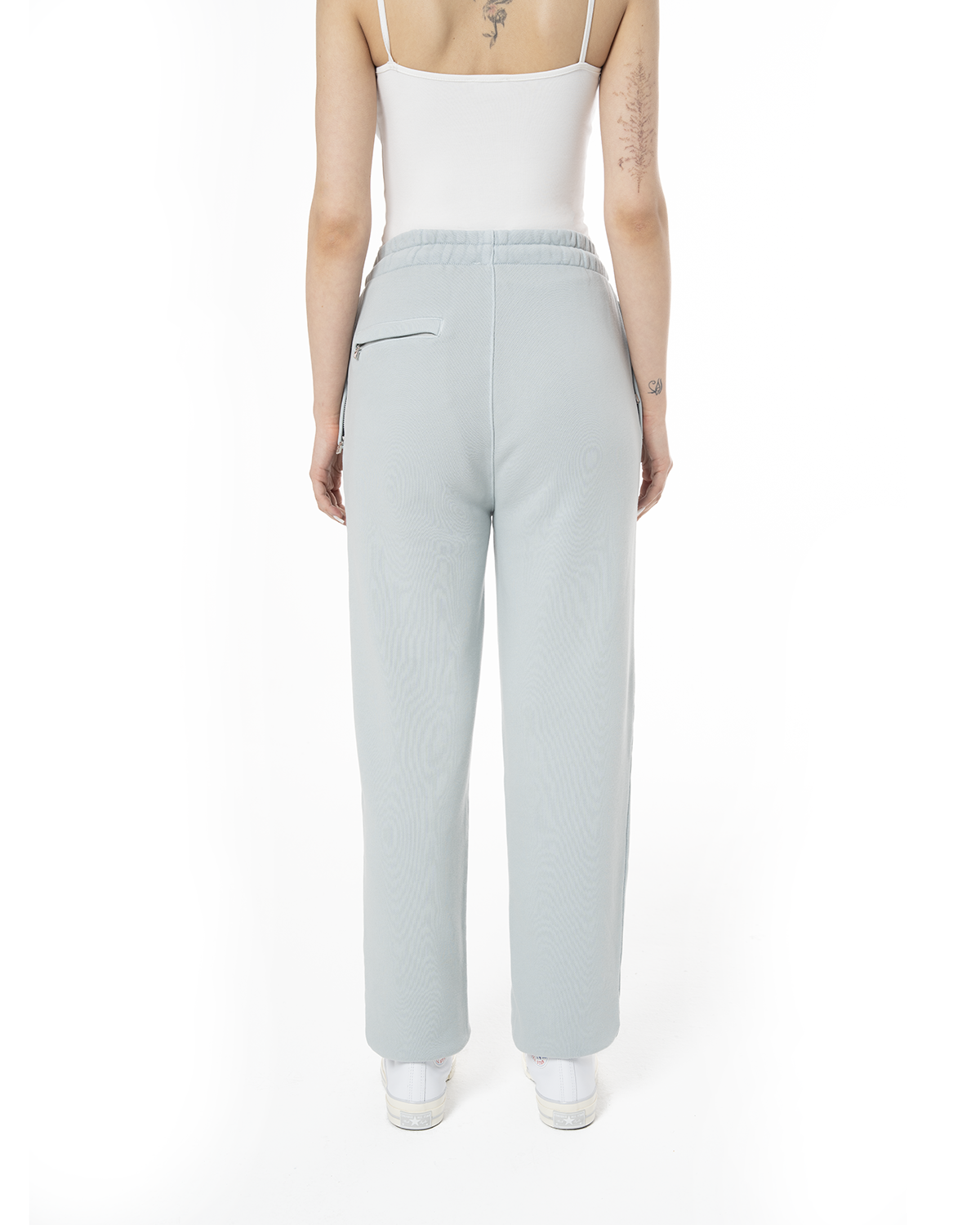 Kadin Relaxed Fit Fm Icon Nakişli Jogger - Mavi