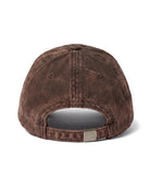 Unisex 3D Fm Icon Nakişli Yipratmali Denim Cap - Kahverengi