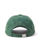 Unisex 3D Fm Icon Nakişli Yipratmali Denim Cap - Dolar YeşiL