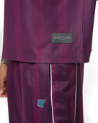 Erkek Oversize Polo Yaka Jersey Fakemood Forma - Mor