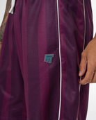 Erkek Oversize Jersey Kumaş Fm Icon Logo Detayli Şort - Mor