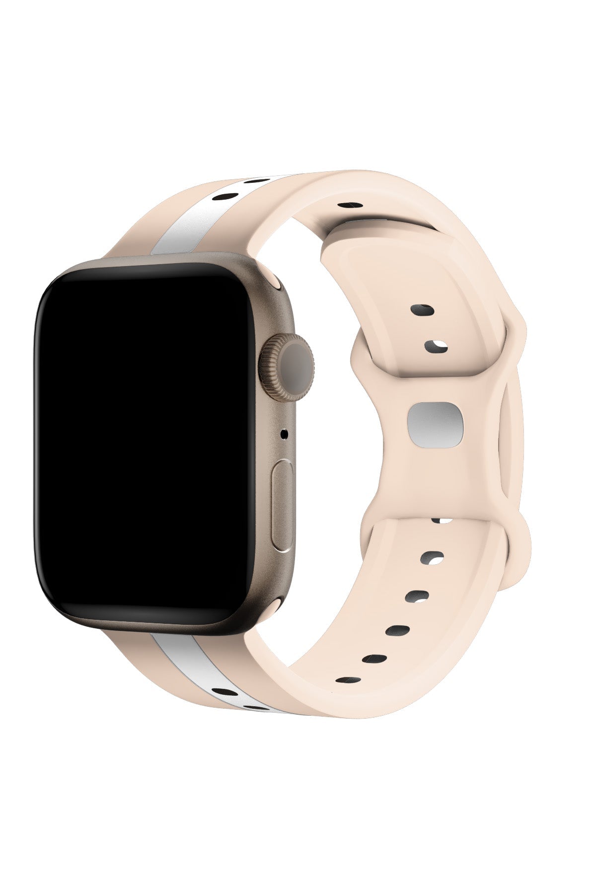 Apple Watch Uyumlu Dual Silikon Kordon Adel