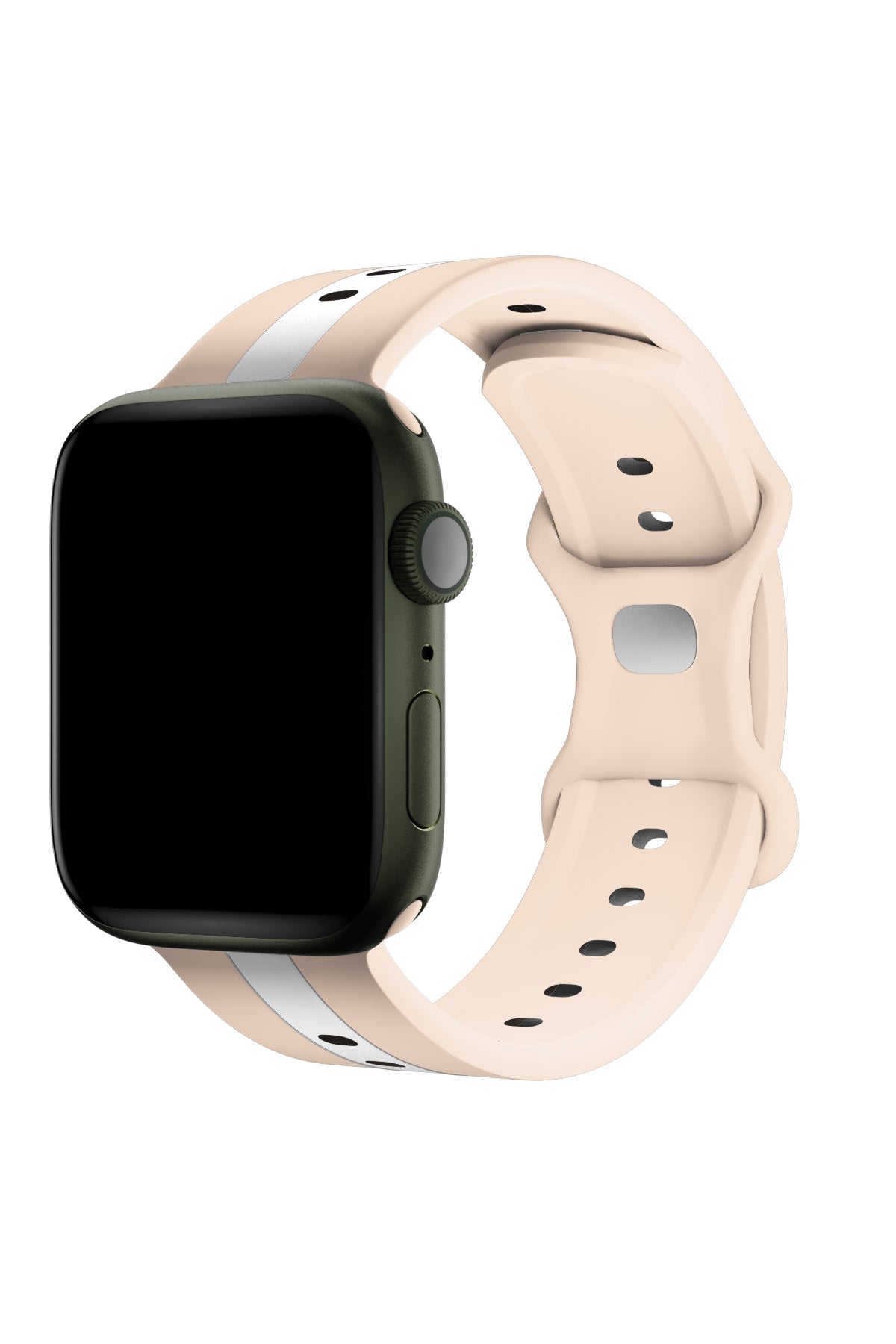 Apple Watch Uyumlu Dual Silikon Kordon Adel