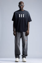 Yıkamalı Degrade T-Shirt
