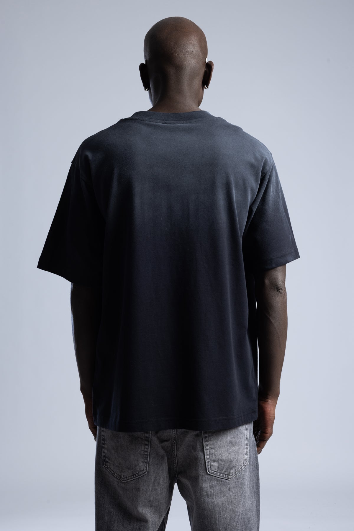 Yıkamalı Degrade T-Shirt