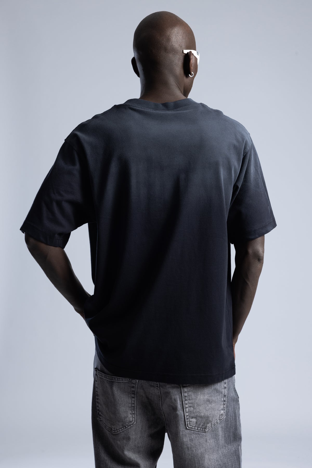 Yıkamalı Degrade T-Shirt