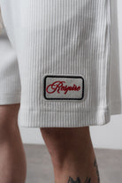 Erkek Countryman Nakışlı Regular Fit T-Shirt Şort Takım Ekru
