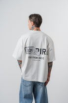 Erkek Respire X Itsbyzey Baskılı Oversize T-Shirt Beyaz