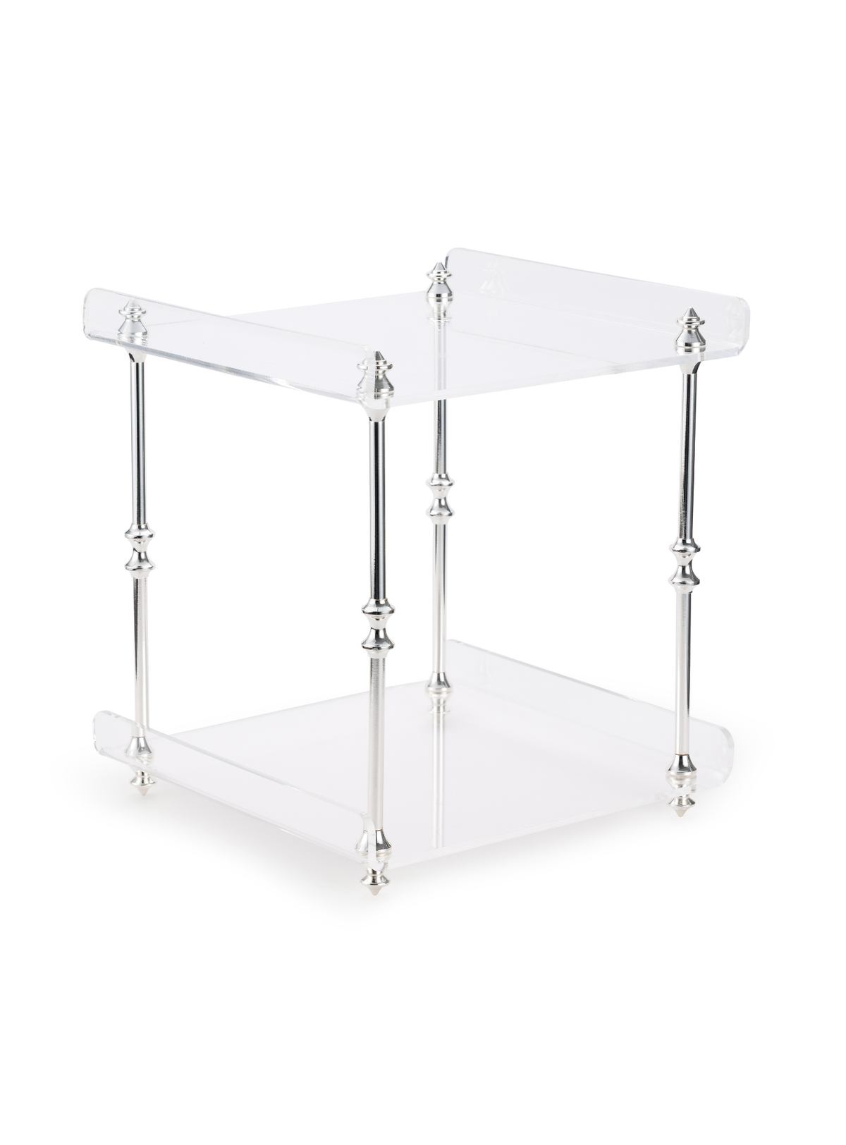 Memonza-Viora Çift Katlı Gümüş Organizer-Organizer-1-Milagron.com