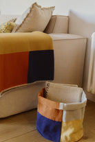 Lorena Canals Color Grid Yıkanabilir Oyuncak Ve Saklama Sepeti