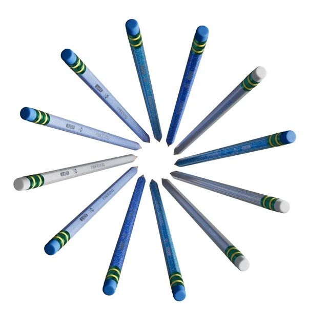 Dixon Ticonderoga The World'S Best Pencil Arctic Blue ( Soft ) 10'Lu Kurşun Kalem