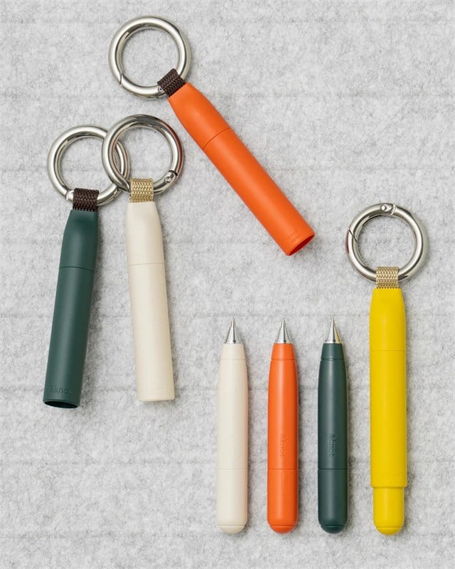 Uni Ball & Knot Çantaya Takılabilir Jetstream Tükenmez Kalem 0.5 Mm Buhar Beyazı