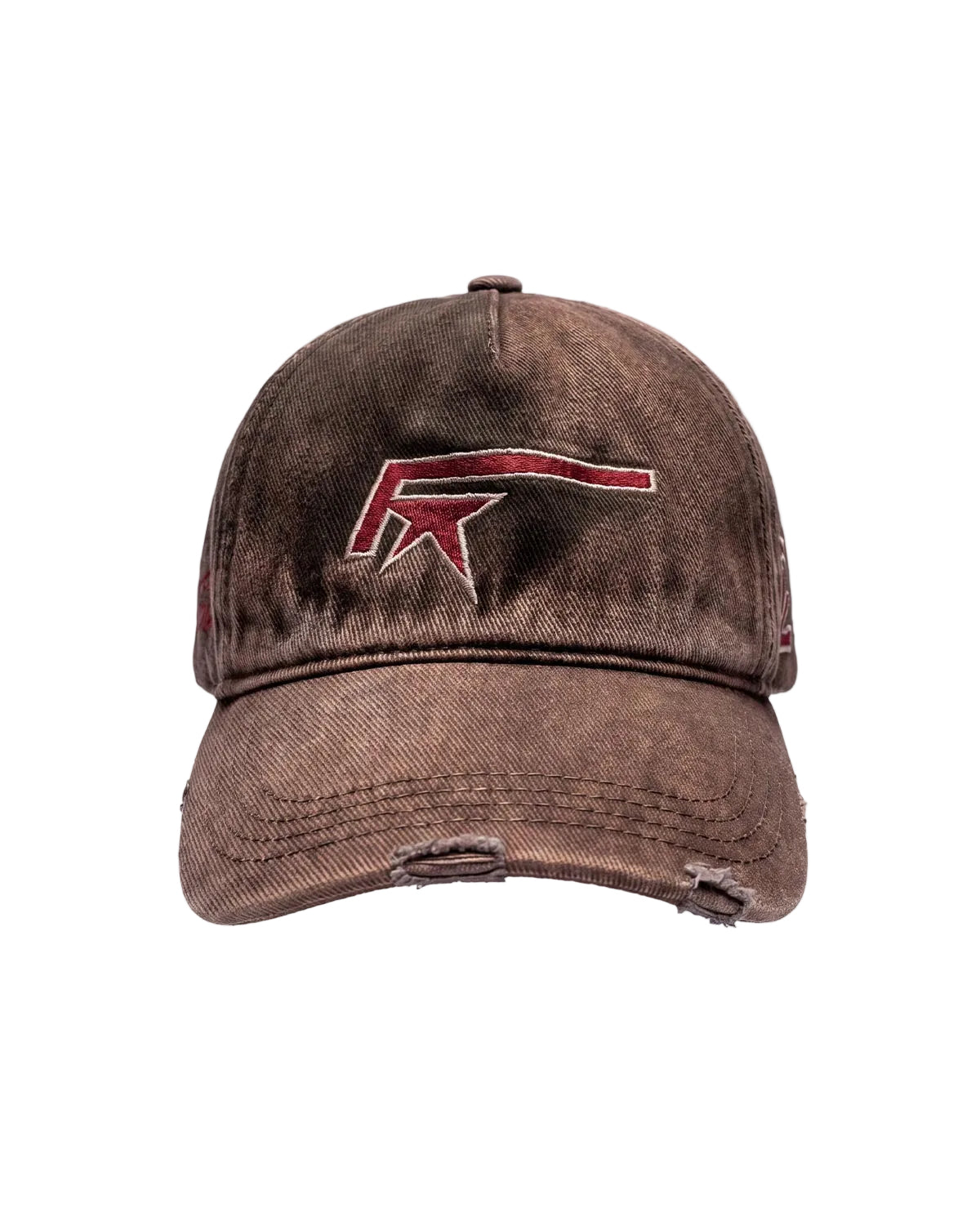 Unisex F★ Yipratmali Denim Cap - Kahverengi