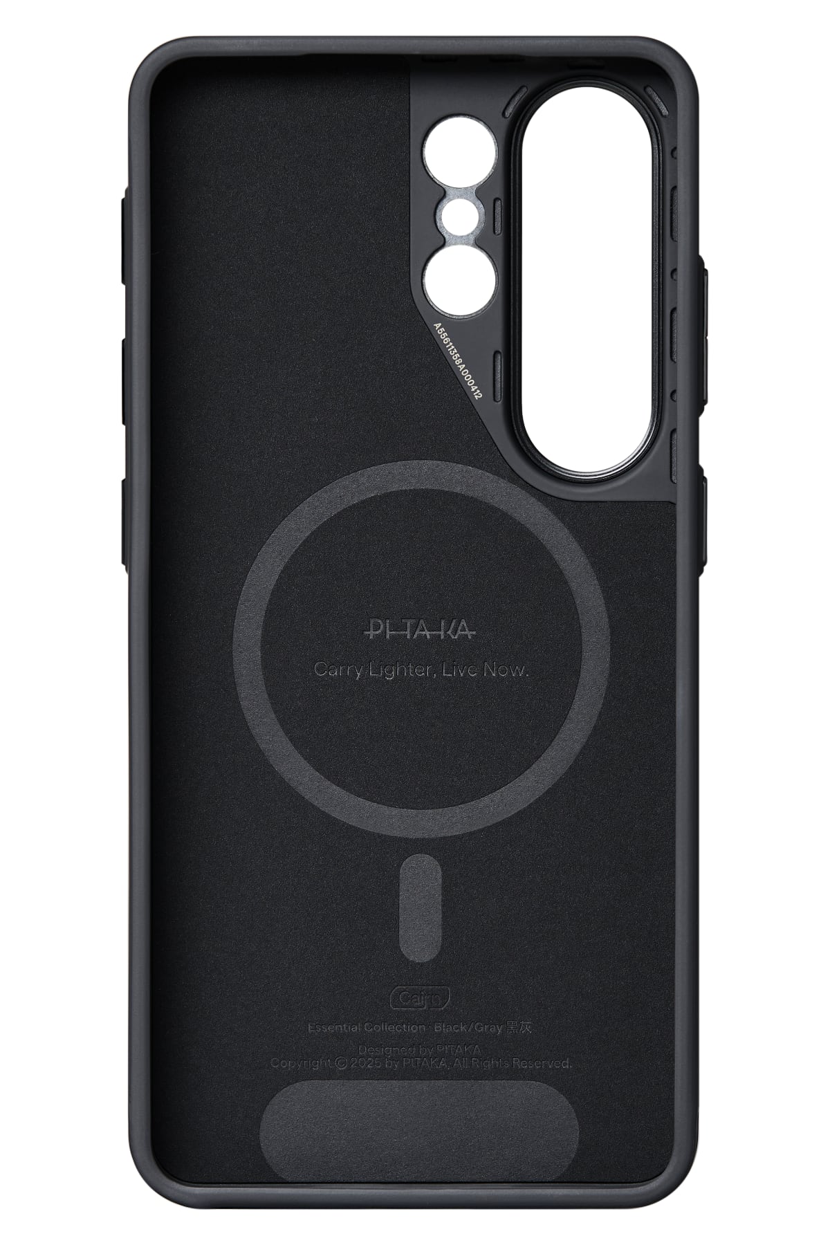 Galaxy S26 Ultra Cairn Black Grey Twill Aaron Kılıf