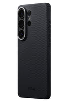 Galaxy S26 Ultra Edge Black Grey Twill Aaron Kılıf