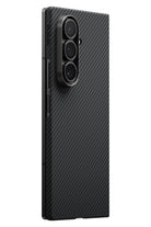 Galaxy Z Fold7 Siyah Gri Aramid Fiber Kılıf | Magsafe Uyumlu Ultra İNce