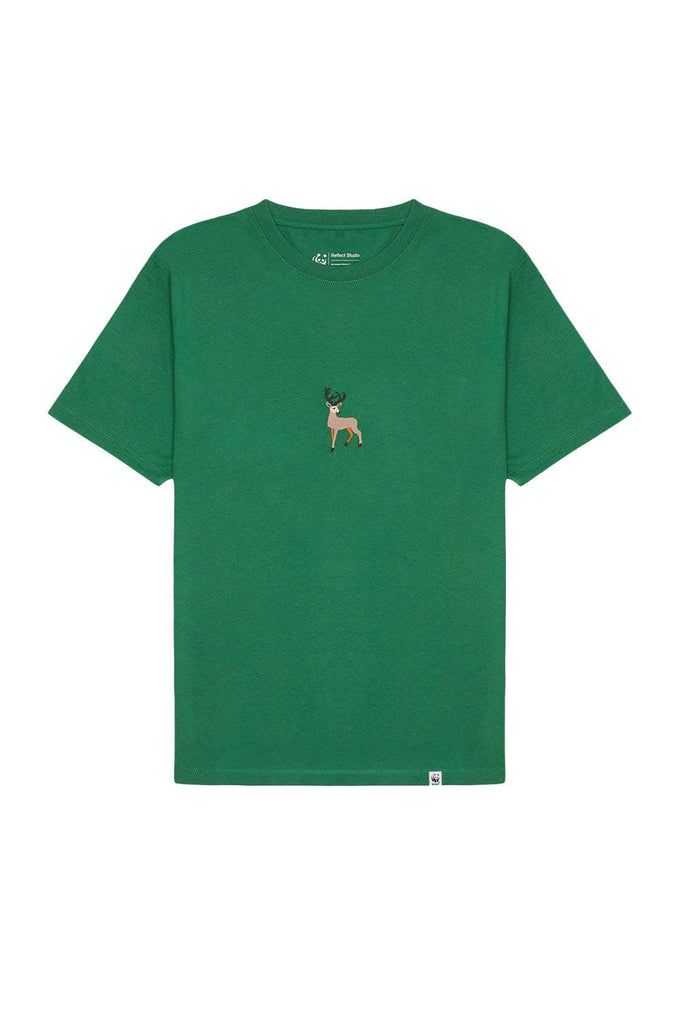 WWF Market | Geyik T-shirt - Yeşil | Milagron