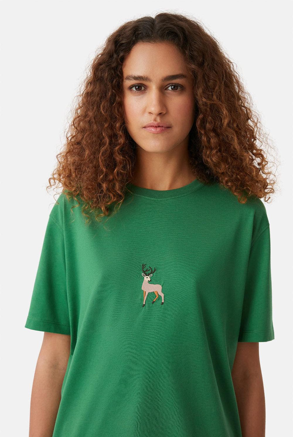 WWF Market | Geyik T-shirt - Yeşil 1 | Milagron